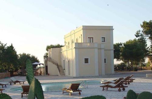 Nardo Villa | Casa de vacaciones privada con piscina privada, A/C, WIFI, TV, patio, vista panorámica