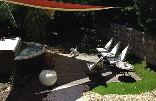 Carqueiranne Villa | Hermosa vista al mar provenzal, jardín 1500 m2 de spa, 2-5 Pers