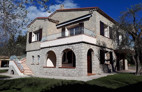 Saint-Jacques Casa | Hermosa villa de piedra provenzal con gran piscina y casa de la piscina