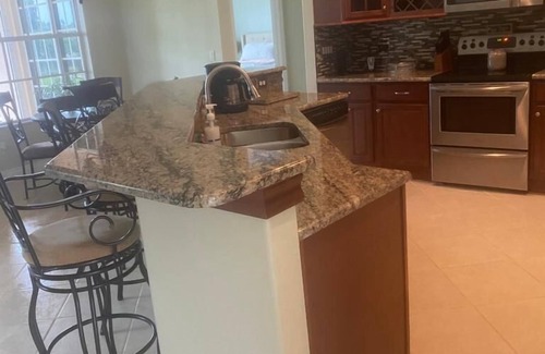 Fort Myers Casa | Beautiful ranch home on quiet canal with ocean access and spa.