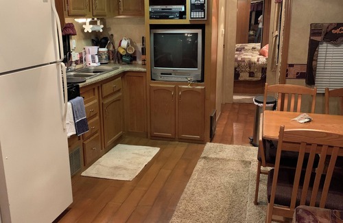 Becker County Casa | Beautiful remote camping on the lake in the comfort of a 38’ camper.
