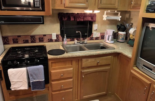 Becker County Casa | Beautiful remote camping on the lake in the comfort of a 38’ camper.