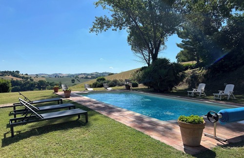 Petriolo Villa | Hermosa villa restaurada con magníficas Vistas