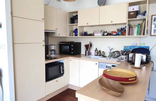 Tregastel Apartamento | Beautiful sea view duplex in a residence facing the Coz beach in Tregastel