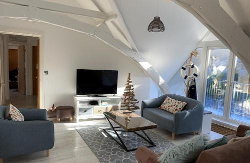Brixham Apartamento | Beautiful, spacious 3 bed Brixham apartment