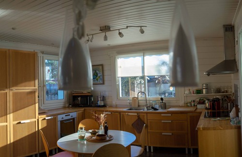 Biganos Casa | Hermosa casa de madera de 4 estrellas - ambiente zen