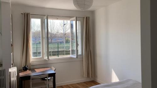 Quartier du Pont-de-Flandre Apartamento | Beautiful studio on the banks of the Ourcq Canal