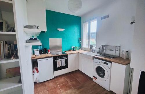 Quartier du Pont-de-Flandre Apartamento | Beautiful studio on the banks of the Ourcq Canal