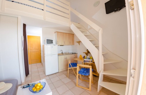Les Bormettes Apartamento | Hermoso entresuelo T2 6 pers a 250 m de la playa con piscina climatizada y tenis (203)