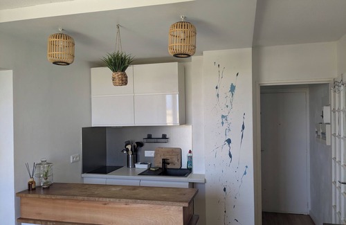 Le Penon Apartamento | Beautiful T3 at the foot of the beaches, ocean view.