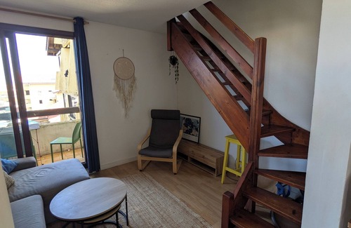 Le Penon Apartamento | Beautiful T3 at the foot of the beaches, ocean view.