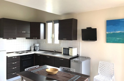 Lozari Apartamento | Beau T3, Playa a pie, Terraza, Piscina, Aparcamiento, Wifi, Aire acondicionado - T3 Lozarinette