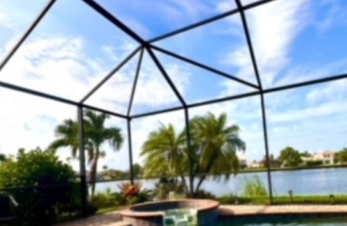 Venice Casa | Beautiful, three bedroom, fully furnished home, pool, spa overlooking lake!