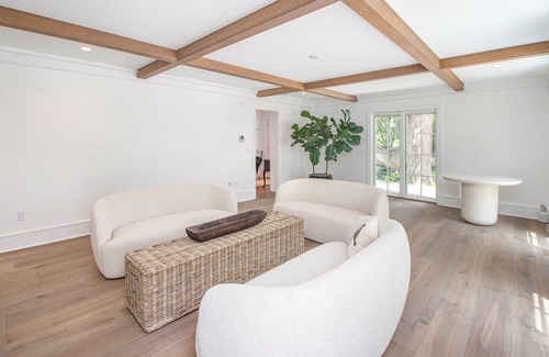 Three Oaks Casa | Beautiful Three Oaks Home with WiFi, Yard, Patio, Firepit, & Private Pool