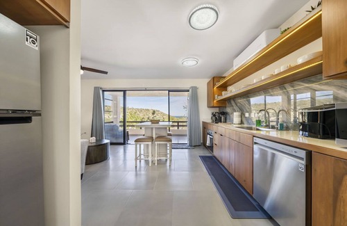 Buenavista Apartamento | Beautiful view of the Sea of Cortez. Take a pool plunge or a soak in the hot tub