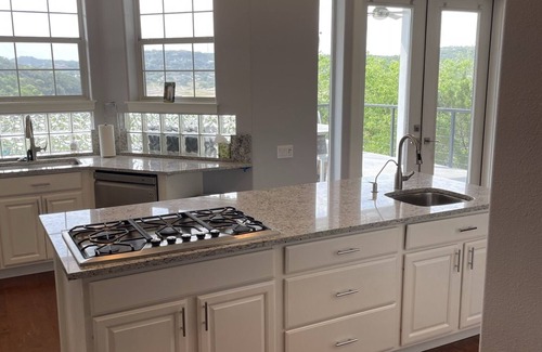 Lower Basin Lake Travis Casa | Beautiful view Water's Edge right on Lake Travis 4 bedrooms with 4 balconies