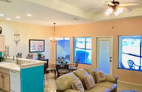 Laguna Vista Villa | Villa de golf de 2 dormitorios y 2 baños con sofá cama en el campo de golf