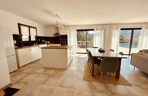 Les Vans Villa | Beautiful!!! Villa Cerise south Ardèche Les Vans, private pool, superb view