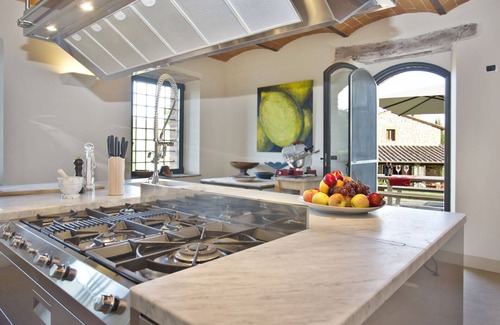 Gaiole in Chianti Villa | Casa de vacaciones con piscina privada, WIFI, A/C, TV, patio, vista panorámica, aparcamiento