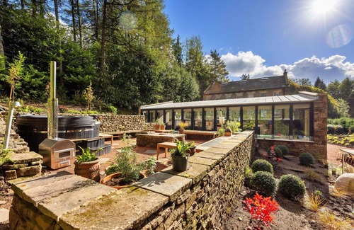 Macclesfield Casa | Estupenda casa de vacaciones con piscina privada, jacuzzi, WIFI y terraza