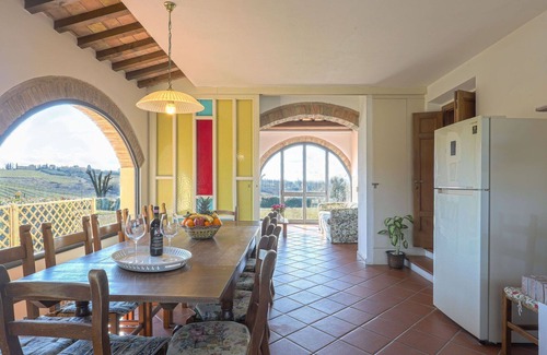 Scandicci Casa | Estupenda casa de vacaciones con piscina privada, WIFI, TV, patio, vista panorámica, aparcamiento