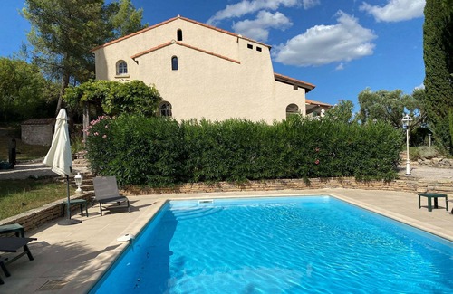 Grabels Villa | Hermosa villa en terrenos privados, piscina climatizada, idílica para unas vacaciones inolvidables