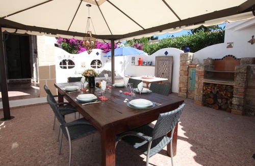 Playa de la Almadrava Casa | Hermosa villa justo en la playa de piedra de Denia