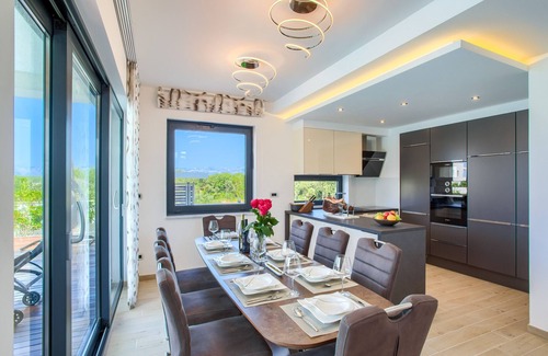 Zaton Villa | Beautiful villa Tamaria with heated pool and roof terrace
