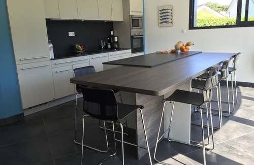 Loctudy Villa | Hermosa villa nueva en jardín paisajístico en Lodonnec