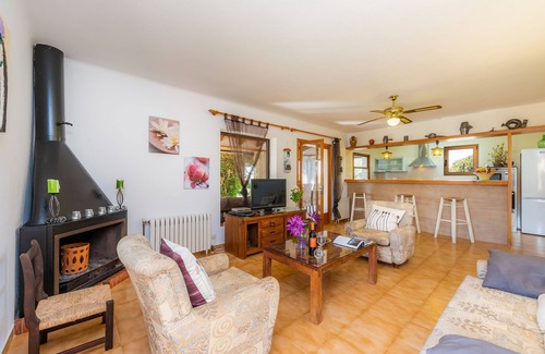 s'Alqueria Blanca Villa | Hermosa villa con piscina, Wi-Fi, terrazas y jardín; Estacionamiento disponible