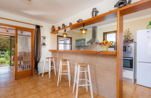 s'Alqueria Blanca Villa | Hermosa villa con piscina, Wi-Fi, terrazas y jardín; Estacionamiento disponible