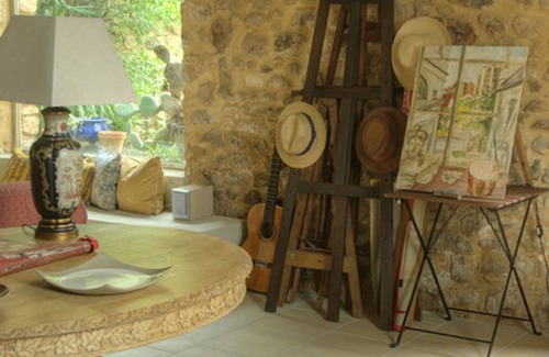 Roussillon Casa | Hermosa casa de pueblo, centro Roussillon, piscina privada, vistas fabulosas RESERVA 2020