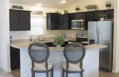 The Villages Casa | Beautiful Villages Home in the Brownwood Area with golf cart.