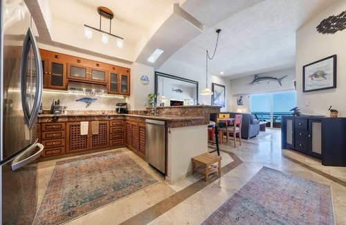 Los Barriles Condominio | Hermoso condominio frente al mar de un dormitorio con excelentes vistas al mar de Cortés