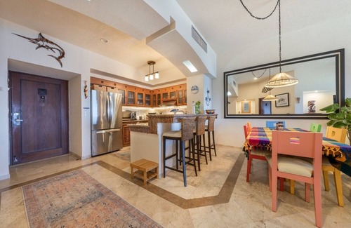 Los Barriles Condominio | Hermoso condominio frente al mar de un dormitorio con excelentes vistas al mar de Cortés
