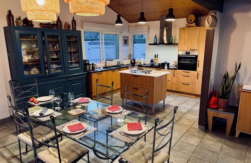 Angresse Villa | Villa Aire acondicionado en Angresse
