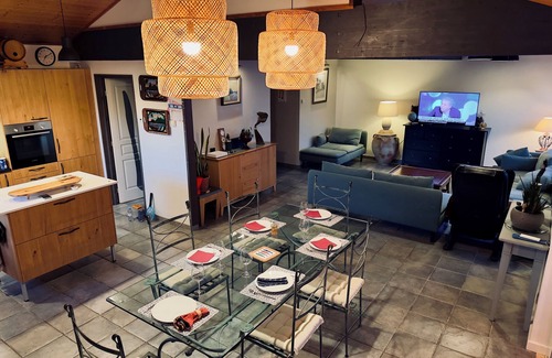 Angresse Villa | Villa Aire acondicionado en Angresse