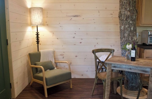 Zirconia Cabina | Custom Tajar Treehouse in Tuxedo Falls Resort with Private Waterfalls & Hiking