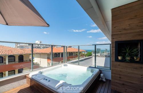 Morro das Pedras Apartamento | Precioso Apart Zen en Playa con Jacuzzi IBC0205