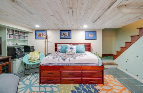Beckley Apartamento | Beckley Studio with Private Hot Tub and Home Gym!