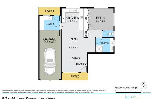 Laurieton Apartamento | Becks Hideaway Laurieton - walk everywhere