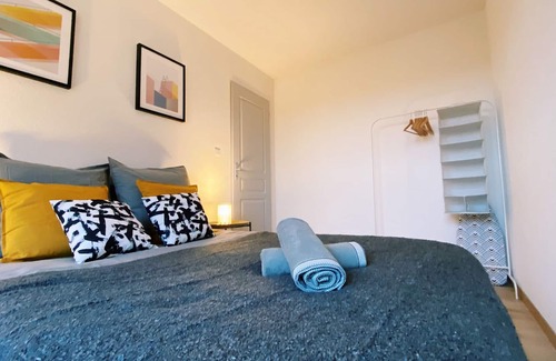 Vieux-Charmont Apartamento | ★ Bed & Work ★ Free Wifi ★ Near Stellantis / Faurecia / GE