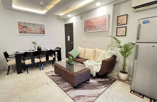 Gurugram Apartamento | BedChambers Service Apartments Sector 38