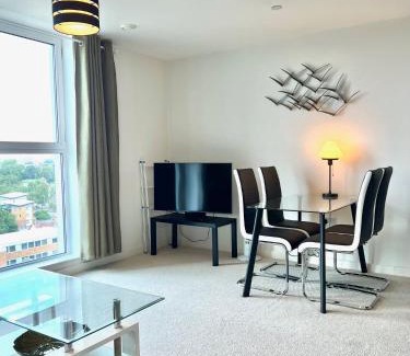 Bedford Apartamento | Bedford Central - 1 Bed - Free Parking