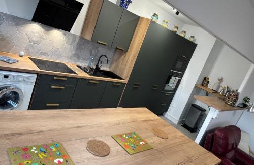 Saint-Remi Apartamento | BedinReims "blue bottle"quiet and close to center free parking and wifi free ideal 5 à 9 Adultes
