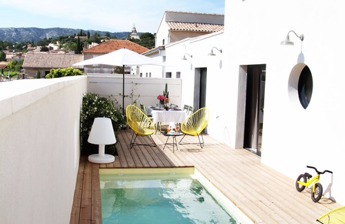 Bedoin Villa | Bédoin, casa contemporánea para los amantes del diseño, el deporte y Ventoux