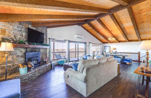 Beech Mountain Casa | Beech Mountain Home with Game Room and Mountain Views!