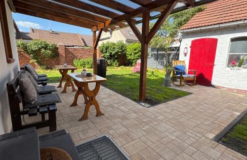 Steinkirchen Apartamento | Bei der Kahnfährfrau Mit NEUEM Innenhof Garten