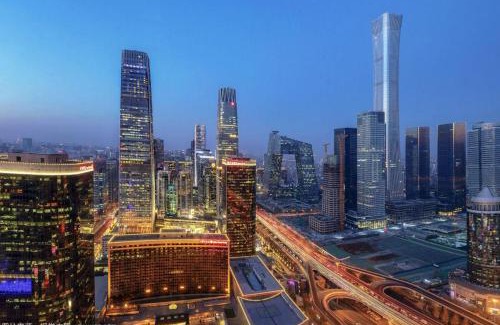 Shuangjing Apartamento | Beijing City center - Two bedroom family flat with Queen-size beds