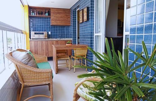 Indaia Apartamento | Beira Mar, Conforto e Infra de Resort em Bertioga SP